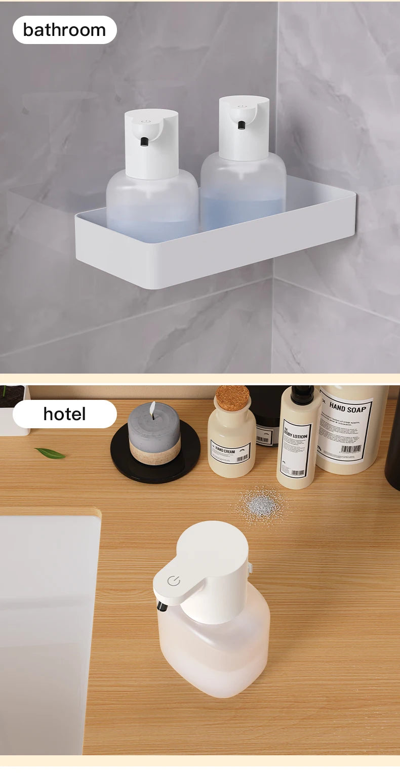 P6 Automatic Inductive Soap Dispenser Foam Washing Phone Smart Hand Washing Soap Dispenser Alcohol Spray Dispenser Washing