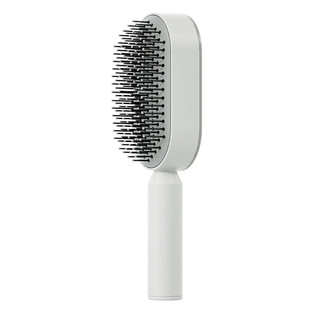 Peignes de massage Airbag Brosse à cheveux autonettoyante Anti-statique Humide Sec Bouclés Démêlant Brosse à cheveux Femmes Coiffure Outil de coiffure