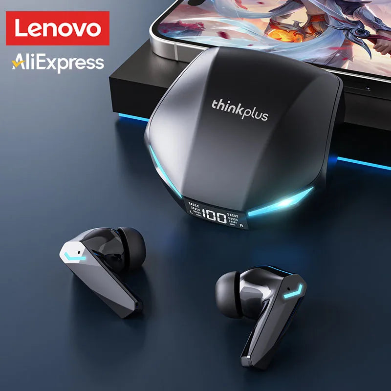 Choice Lenovo GM2 Pro Bluetooth 5.3 Earphones Sports Headset Wireless In-Ear Gaming Low Latency Dual Mode Music Headphones Game