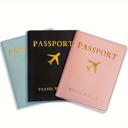 PU Passport Holder, Passport Cover for Travel, Passport Wallet