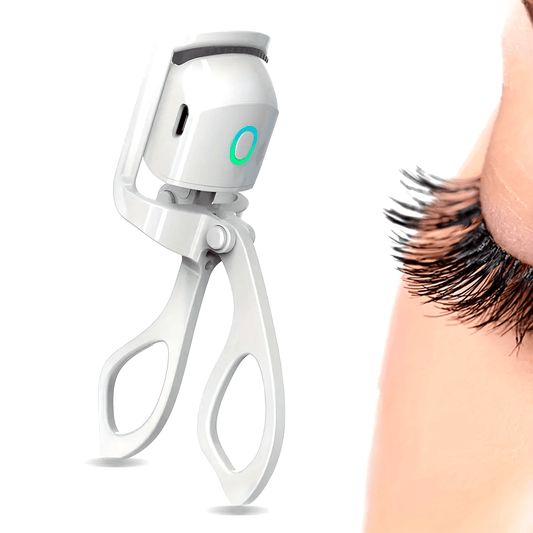ABS Electric Eyelash Curler, Modern Beauty Eye Instrument for Home, Long-Lasting Curl Electric Eye Lash Perm Eyelashes Clip Eyelash Curler Device Makeup Tools