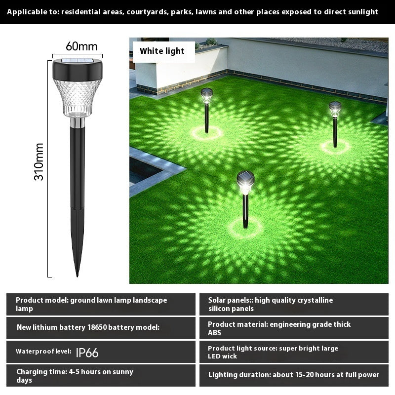 Solar Garden Outdoor Lawn Lamp