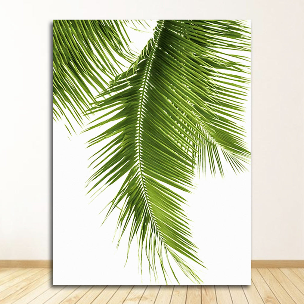 Home Decor Green Plant Canvas Painting